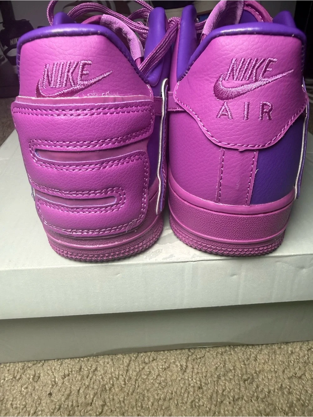 Nike Women’s Sneakers in Bright Pink and Purple